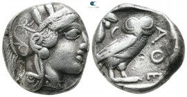 Attica. Athens 500-480 BC. Tetradrachm AR