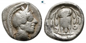 Attica. Athens 449 BC-AD 404. Triobol AR