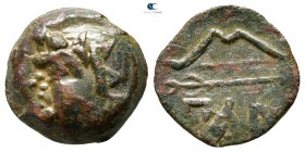Cimmerian Bosporos. Pantikapaion 340-325 BC. Bronze Æ