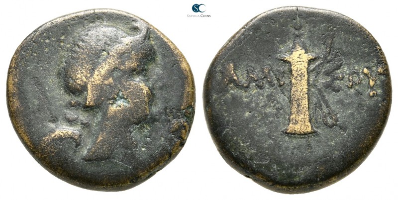 Pontos. Amisos. Time of Mithradates VI Eupator 85-65 BC. 
Bronze Æ

16 mm., 4...