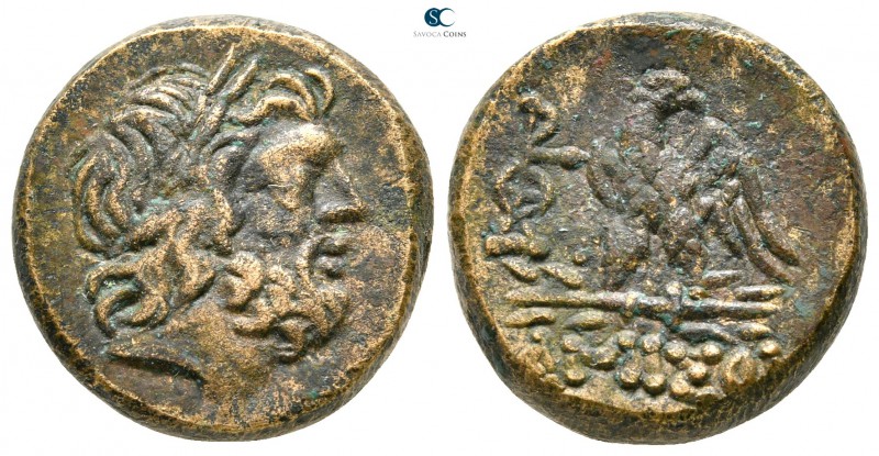 Pontos. Amisos. Time of Mithradates VI Eupator 85-65 BC. 
Bronze Æ

19 mm., 9...