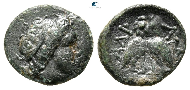 Mysia. Adramytteion 200-100 BC. 
Bronze Æ

12 mm., 1,16 g.



very fine