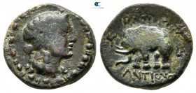 Seleukid Kingdom. Antiochos III Megas 223-187 BC. Bronze Æ