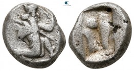 Achaemenid Empire. Uncertain mint. Time of Darios I to Xerxes II 485-420 BC. Siglos AR