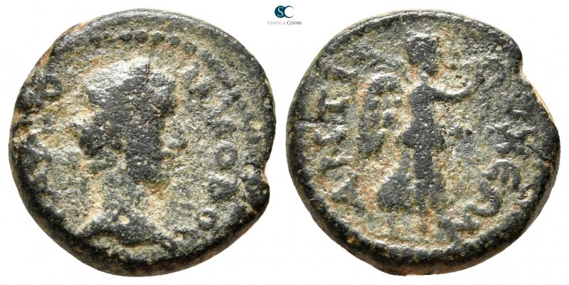 Caria. Antiocheia ad Maeander . Commodus AD 180-192. 
Bronze Æ

17 mm., 3,42 ...