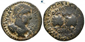 Phrygia. Hierapolis. Valerian I AD 253-260. Bronze Æ