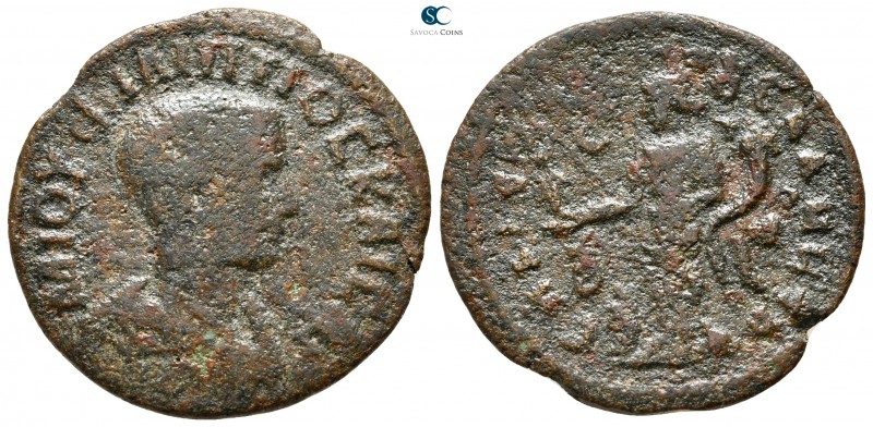 Phrygia. Metropolis. Philip II as Caesar AD 244-247. 
Bronze Æ

28 mm., 6,93 ...