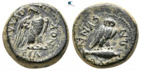 Phrygia. Synnada. Tiberius AD 14-37. Bronze Æ