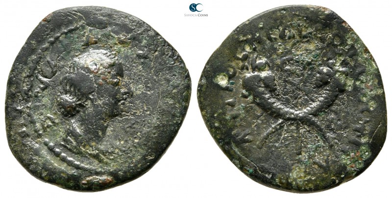 Pisidia. Antioch. Faustina II AD 147-175. 
Bronze Æ

21 mm., 4,57 g.



n...