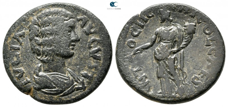 Pisidia. Antioch. Julia Domna, wife of Septimius Severus AD 193-217. 
Bronze Æ...