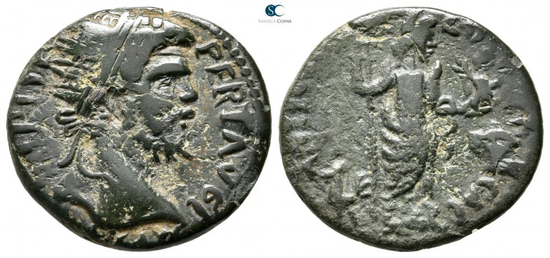 Pisidia. Antioch. Septimius Severus AD 193-211. 
Bronze Æ

21 mm., 4,83 g.
...