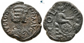 Phoenicia. Ake-Ptolemaïs. Julia Domna, wife of Septimius Severus AD 193-217. Bronze Æ