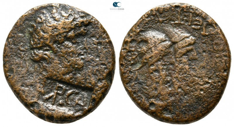 Phoenicia. Aradus. Nero AD 54-68. 
Bronze Æ

23 mm., 7,51 g.



nearly ve...