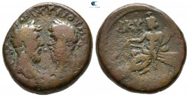 Phoenicia. Aradus. Marcus Aurelius and Lucius Verus AD 165-166. Bronze Æ