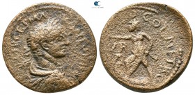 Phoenicia. Sidon. Elagabalus AD 218-222. Bronze Æ