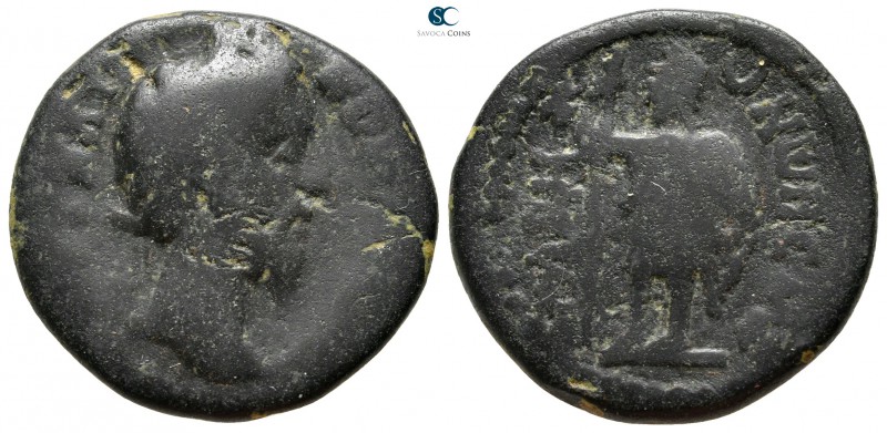 Judaea. Gaba. Lucius Verus AD 161-169. 
Bronze Æ

25 mm., 9,65 g.



fine...