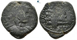 Samaria. Neapolis. Elagabalus AD 218-222. Bronze Æ