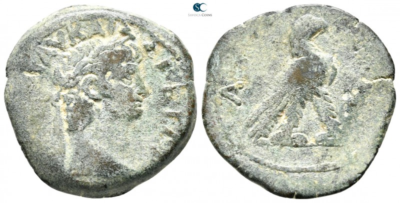 Egypt. Alexandria. Nero AD 54-68. 
Diobol Æ

25 mm., 8,12 g.



very fine...