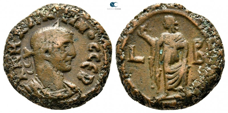 Egypt. Alexandria. Carinus AD 283-285. 
Tetradrachm BI

18 mm., 8,26 g.


...