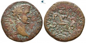 Zeugitana. Carthage. Tiberius AD 14-37. Bronze Æ