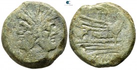 Anonymous 211-208 BC. Rome. As Æ