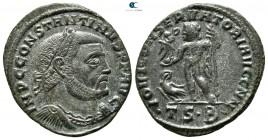 Constantinus I the Great AD 306-337. Thessaloniki. Follis Æ