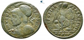 Maxentius AD 306-312. Ostia. Follis Æ