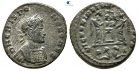 Crispus, as Caesar AD 316-326. Lugdunum. Follis Æ