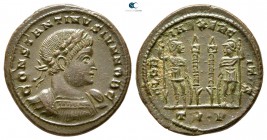 Constantinus II, as Caesar AD 317-337. Treveri. Follis Æ