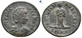 Aelia Flacilla AD 383-386. Cyzicus. Follis Æ