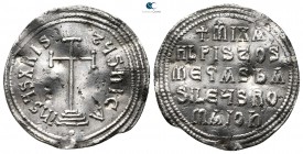 Michael III "The Drunkard" AD 842-867. Constantinople. Miliaresion AR