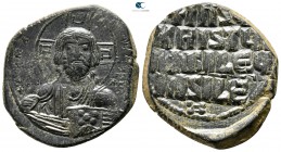 Constantine VIII AD 1025-1028. Constantinople. Anonymous follis Æ