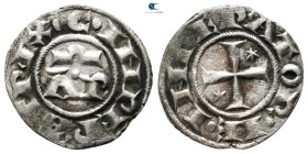 Enrico VI AD 1191-1197. Sicily, Brindisi. Denaro BI