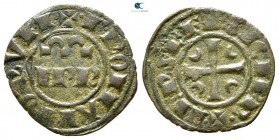 Frederico II AD 1197-1250. Sicily. Messina or Brindisi. Denaro Ae