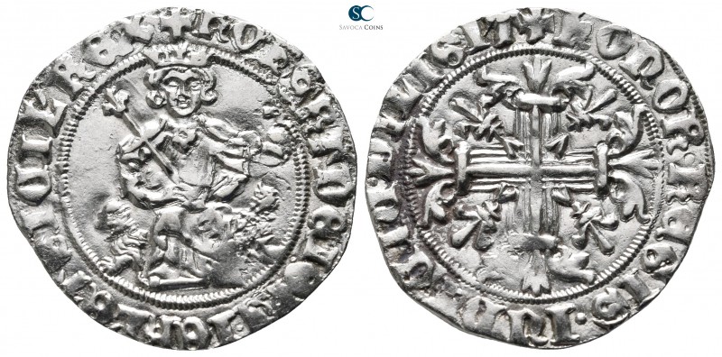 Roberto I il Saggio (the Wise) d'Angiò AD 1309-1343. Napoli (Regno)
Gigliato AR...