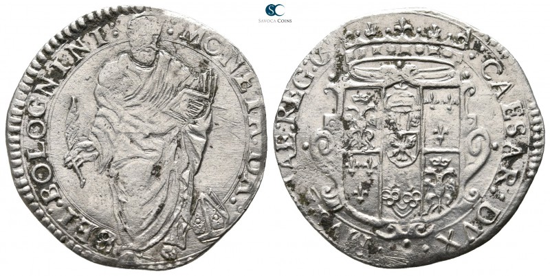 Italy. Bologna. Pius VI AD 1775-1799.
Luigino da 7 Bolognini AR

26 mm., 2,70...