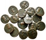 Lot of ca. 16 ancient bronze coins / SOLD AS SEEN, NO RETURN!<br><br>very fine<br><br>