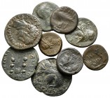 Lot of ca. 9 roman provincial bronze coins / SOLD AS SEEN, NO RETURN!
<br><br>very fine<br><br>