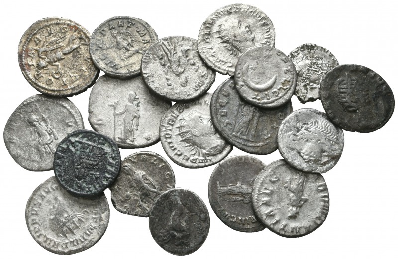 Lot of ca. 18 roman coins / SOLD AS SEEN, NO RETURN!

very fine