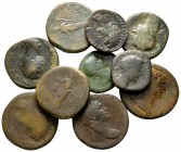 Lot of ca. 10 roman sestertii / SOLD AS SEEN, NO RETURN!<br><br>nearly very fine<br><br>