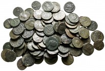 Lot of ca. 97 roman imperial coins / SOLD AS SEEN, NO RETURN!<br><br>nearly very fine<br><br>