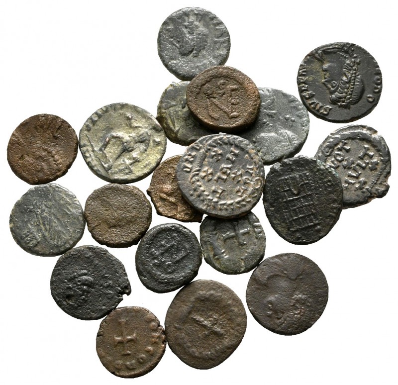 Lot of ca. 18 late roman nummi / SOLD AS SEEN, NO RETURN!

very fine