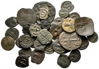 Lot of ca. 35 byzantine bronze coins / SOLD AS SEEN, NO RETURN!<br><br>nearly very fine<br><br>