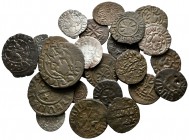 Lot of ca. 24 medieval bronze coins / SOLD AS SEEN, NO RETURN!<br><br>very fine<br><br>