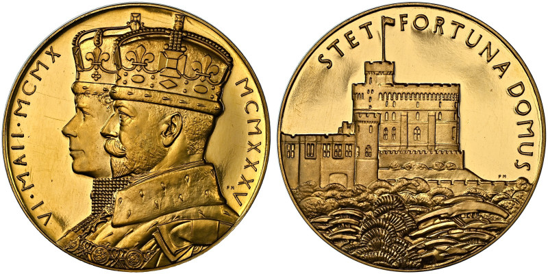 George V, 1910-1936. 

AV Silver Jubilee Medal, 1935. Large size, by P. Metcal...