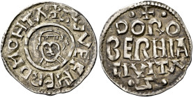 Archbishops of Canterbury

Wulfred, 805-832. AR Penny, Group IV (c.822-823), anonymous issue under Ecgberht of Wessex, Swefheard. Tonsured bust faci...