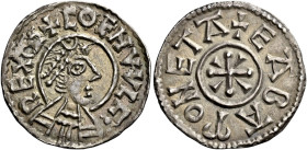 Kings of Mercia

Coenwulf, 796-821. AR Penny, Group II (c.805-810), portrait type, small flan, Canterbury, Eaba. Diademed bust right, +COENVVLF REX ...