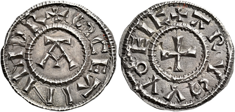 The Southern Danelaw

St. Edmund Memorial Coinage, c.895-c.910. AR Penny, Earl...