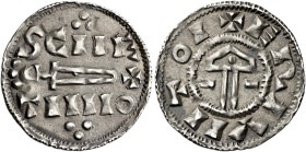 Hiberno-Norse Vikings of York

St. Peter of York coinage, c.921-925. AR Penny, Sword and voided hammer type, York. Sword, three pellets at pommel an...