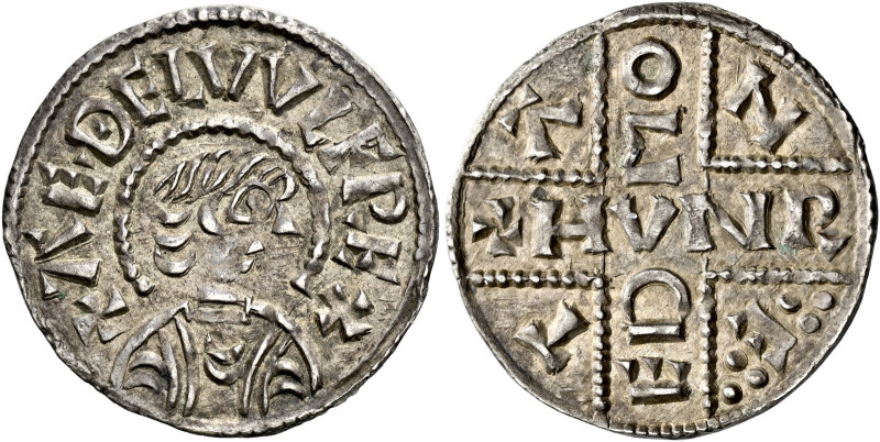 Kings of Wessex

Aethelwulf, 839-858. AR Penny, Portrait / inscribed cross typ...